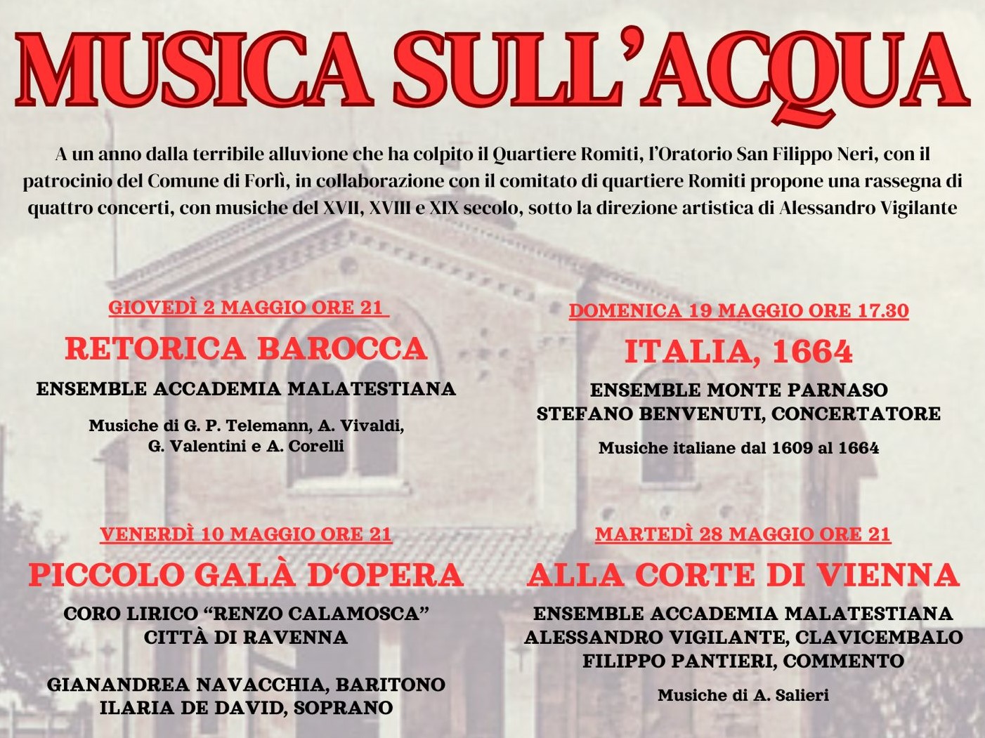 Musica sull Acqua - rassegna  concertistica nel quartiere Romiti