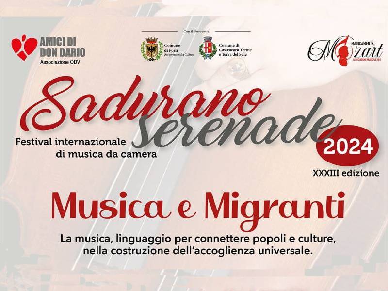 Sadurano Serenade 2024 - Festival internazionale di Musica da Camera 