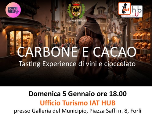 Carbone e Cacao - Tasting Experience di vini e cioccolato