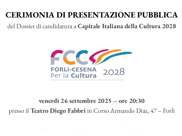 Presentazione candidatura Capitale Italiana della Cultura 2028