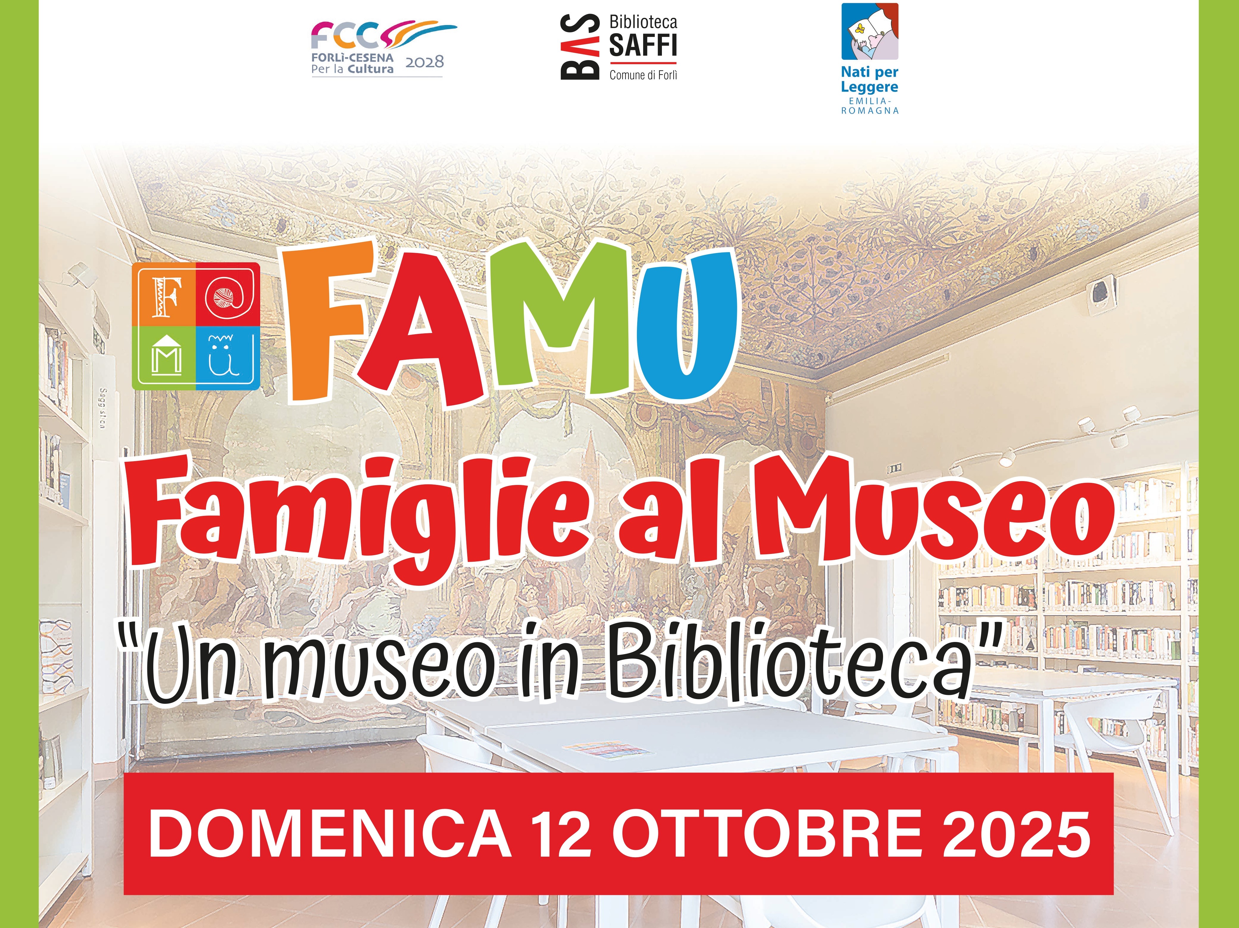 FAMU 2025 - Famiglie al Museo Un Museo in Biblioteca