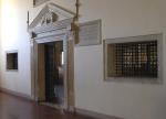 Biblioteca Malatestiana, ingresso 