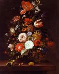 Rachel Ruysch (Amsterdam, 1664 - 1750) Fiori, Olio su tavola, Museo Civico di San Domenico, Collezione Pedriali