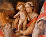 Sebastiano Menzocchi, La Madonna con il Bambino e i Santi Mercuriale e Valeriano