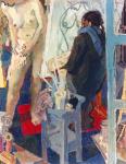Palazzo Romagnoli, Collezione Verzocchi, Vagnetti, Il lavoro del pittore
