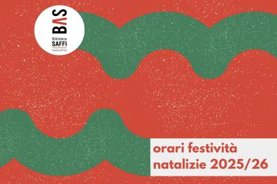 Aperture Biblioteca Saffi festività natalizie foto 