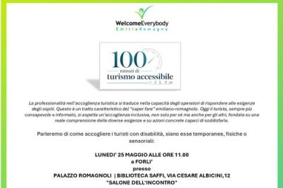 100 minuti di Turismo Accessibile - Incontro di formazione a Palazzo Romagnoli foto 