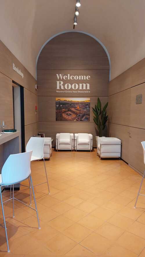 Nuova Welcome Room al Museo Civico di San Domenico