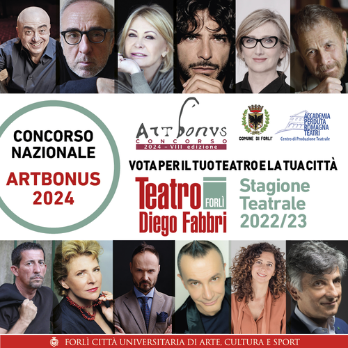 Concorso Art Bonus - Fai vincere il Teatro Diego Fabbri con un voto!